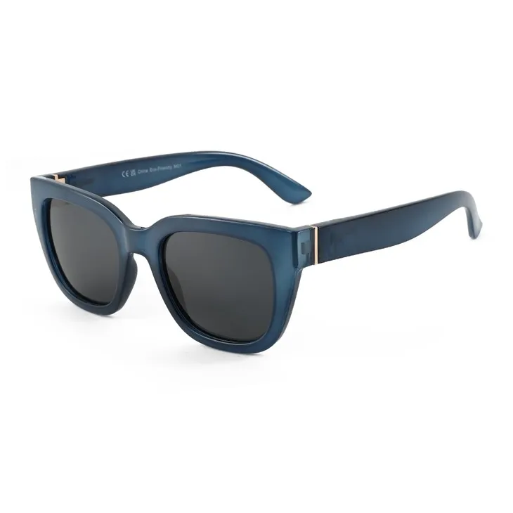 Men Women Square PC Recycled Plastic Sunglasses