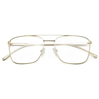 Vīrieši dubultā tilta optiskās brilles