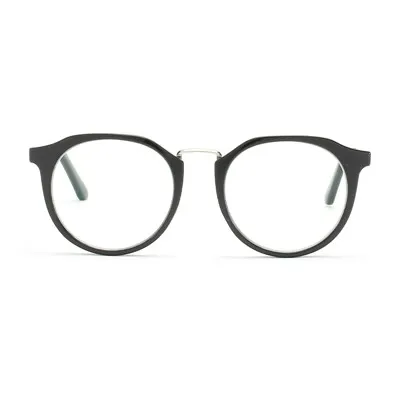 Retro unisex zilas gaismas bloķējošas brilles