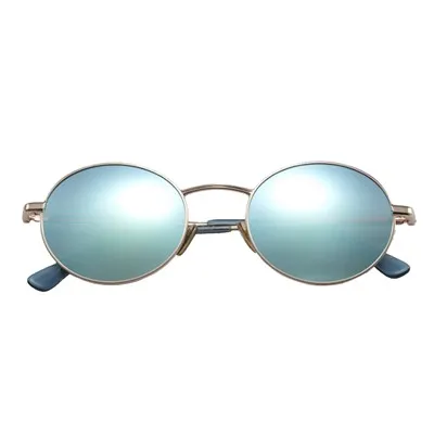 Sieviešu apaļas metāla saulesbrilles