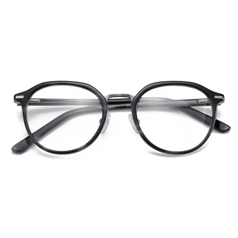 Women Acetate Round Optical Eyeglasses